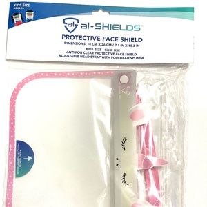 Al-Shield Kids Unicorn Face Shield